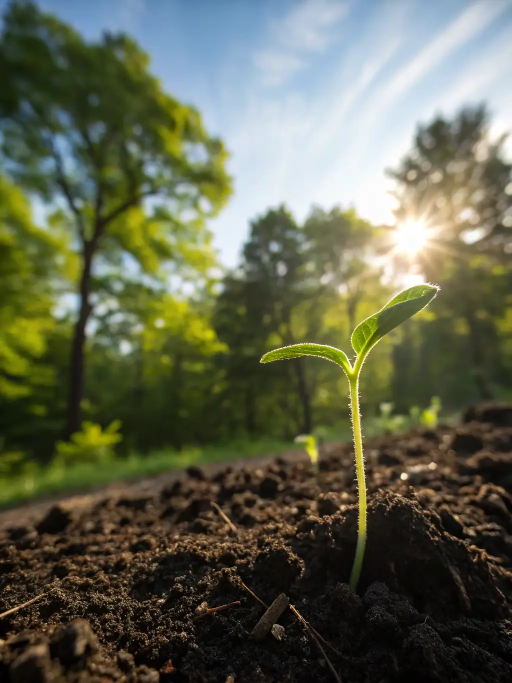 An image of a growing plant being watered, symbolizing the growth and success of businesses funded through MatchMyBusiness.